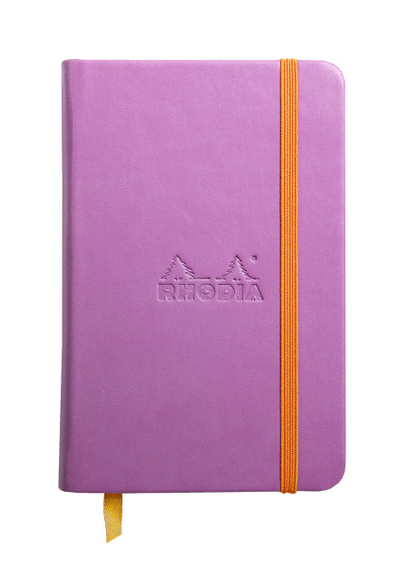 Rhodia Hardcover Notebook - Small - Lilac - Lined